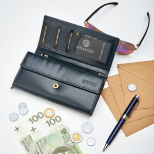 Portfel damski BPD-BF-12 GRANAT