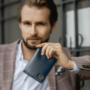 Portfel męski Classic Betlewski BPM-BF-62 GRANAT