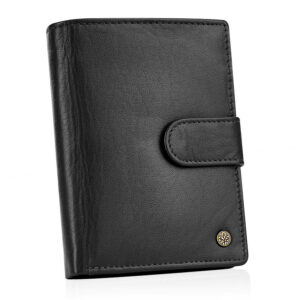 Czarny portfel męski Betlewski BPM-BH-64 CZARNY