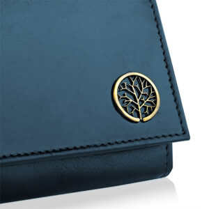 Portfel damski CLASSIC Betlewski BPD-BF-11 granatowy