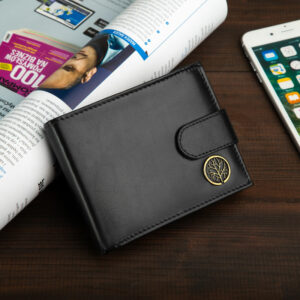 Portfel męski czarny CLASSIC Betlewski BF-60 CZARNY