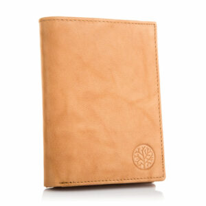 Skórzany portfel męski BPM-GTAN-575 CAMEL