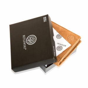 Skórzany portfel męski BPM-GTAN-575 CAMEL