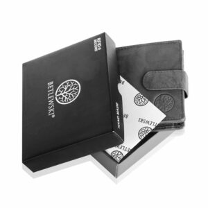 Szary portfel męski bpm-gtan-63