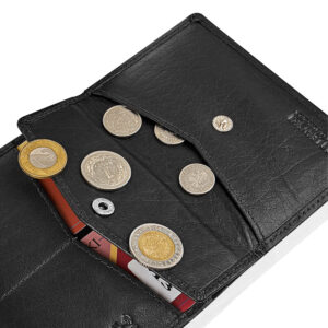 Czarny portfel męski Betlewski BPM-BH-M3