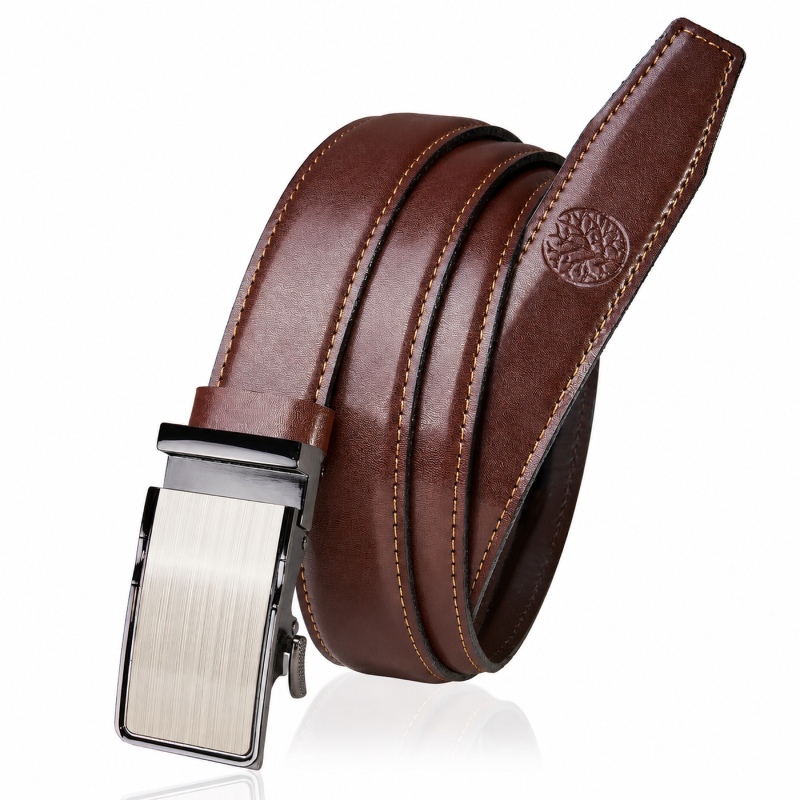 Skórzany pasek męski AUTOMATIC