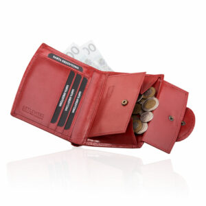 Portfel damski CLASSIC Betlewski BPD-BF-319 czerwony