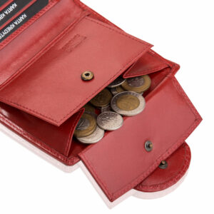 Portfel damski CLASSIC Betlewski BPD-BF-319 czerwony