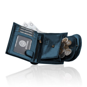 Portfel damski CLASSIC Betlewski BPD-BF-357 granatowy