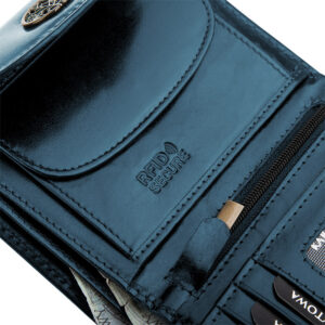 Portfel damski CLASSIC Betlewski BPD-BF-357 granatowy