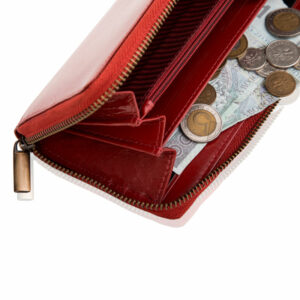 Portfel damski CLASSIC Betlewski BPD-BF-360 czerwony