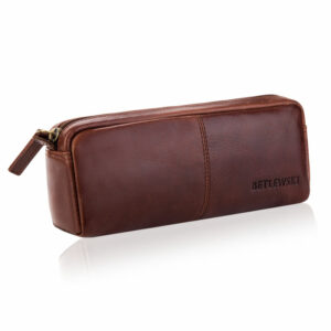 Piórnik skórzany Betlewski OFFICE PBS-319 brazowy