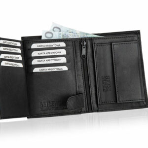 Portfel męski Optimal Betlewski wnętrze