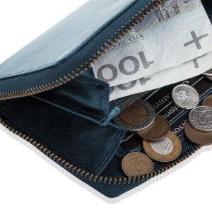 Portfel damski CLASSIC Betlewski BPD-BF-361 granatowy