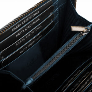 Portfel damski CLASSIC Betlewski BPD-BF-361 granatowy