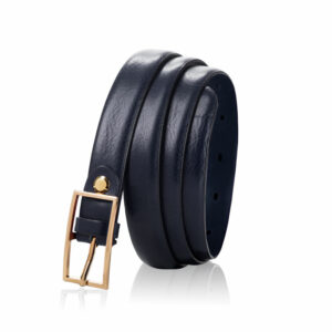 Skórzany pasek damski Betlewski® z wytrzymałej bydlęcej skóry licowej