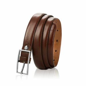 Skórzany pasek damski Betlewski® z wytrzymałej bydlęcej skóry licowej - PASEK DAMSKI DO SPODNI, DO SUKIENKI