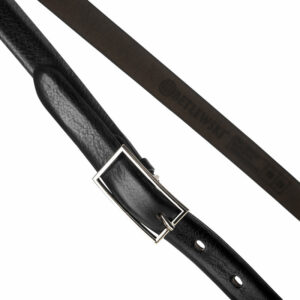 Skórzany pasek damski Betlewski® z wytrzymałej bydlęcej skóry licowej - PASEK DAMSKI DO SPODNI, DO SUKIENKI