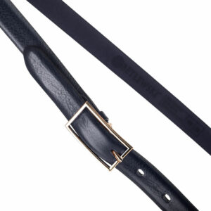 Skórzany pasek damski Betlewski® z wytrzymałej bydlęcej skóry licowej