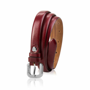 Pasek skórzany LIC20-3-SR CZERWONY