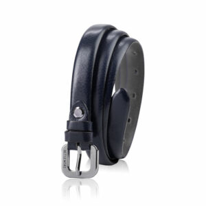 Pasek skórzany LIC20-3-SR GRANATOWY