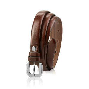 Pasek skórzany LIC20-3-SR BRĄZ