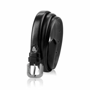 Pasek skórzany LIC20-3-SR CZARNY