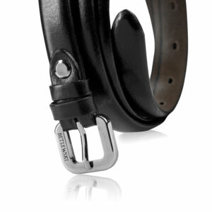 Pasek skórzany LIC20-3-SR CZARNY