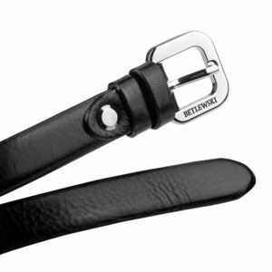 Pasek skórzany LIC20-3-SR CZARNY