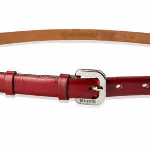 Pasek skórzany LIC20-3-SR CZERWONY