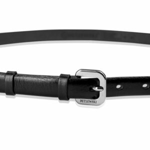 Pasek skórzany LIC20-3-SR CZARNY