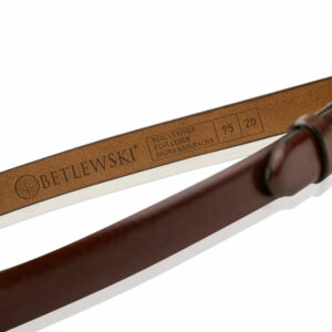 Pasek skórzany LIC20-3-ZL BRĄZ