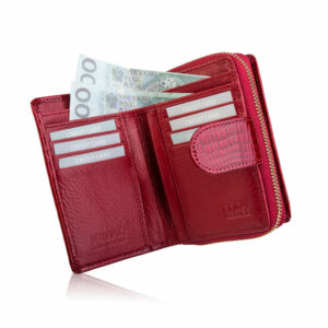 Portfel damski BPD-CR-937 CROCO CZERWONY