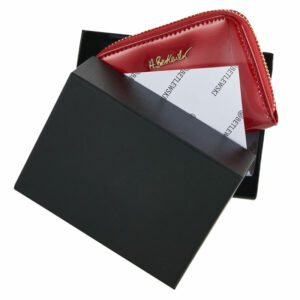 Mały portfel damski na karty BPD-BS-1044 - Czerwony