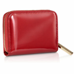 Mały portfel damski na karty BPD-BS-1044 - Czerwony