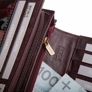 Skórzany portfel damski BPD-BA-1006