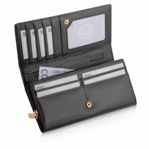 Portfel damski DOTTY czarny Betlewski BPD-DT-106