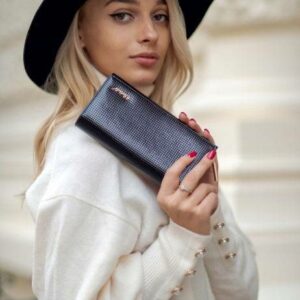 Portfel damski DOTTY czarny Betlewski BPD-DT-106