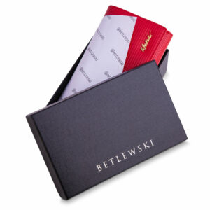Portfel damski DOTTY czerwony Betlewski BPD-DT-513
