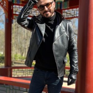 Rękawiczki męskie skórzane GLM-BG-3