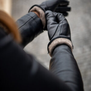 GLD-BG-1 Rękawiczki skórzane dotykowe