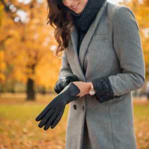 Rękawiczki damskie skórzane iTouch GLD-BG-5