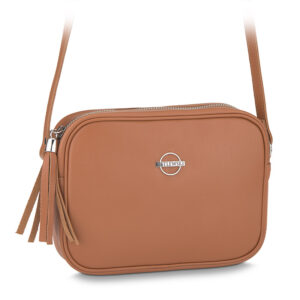 Skórzana torebka damska NESSA Betlewski camel