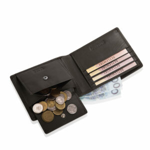 Portfel męski PURE ze skóry naturalnej