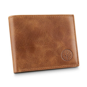 Brązowy portfel skórzany męski Betlewski