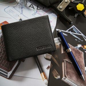 Portfel męski Betlewski czarny BPM-CF-61 CZARNY