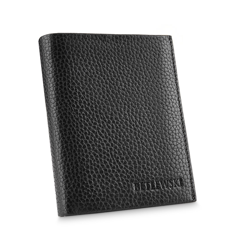 Portfel Betlewski czarny BPM-CF-62 CZARNY