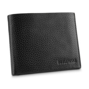 Czarny portfel męski Betlewski BPM-CF-68