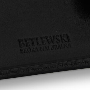Portfel męski czarny Betlewski BPM-PP-66 CZARNY
