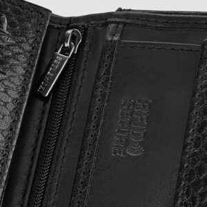 Skórzany portfel męski Betlewski czarny BPM-VTCPP-62